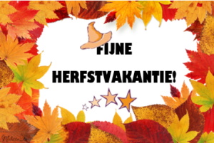 FIJNE HERFSTVAKANTIE